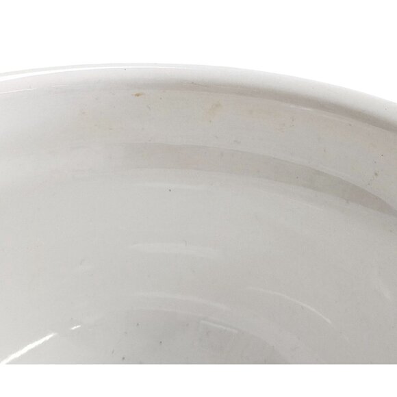 White Ceramic Bowl With "Everything Nice" Text - Picture 5 of 5